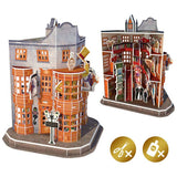 Harry Potter 3D model puzzle Weasley's Wizard Wheezes 62 pieces - British product
