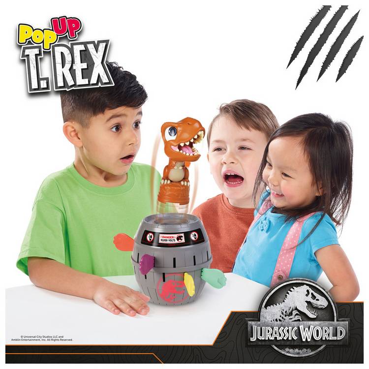 Tomy Pop Up T-Rex game (British brand)