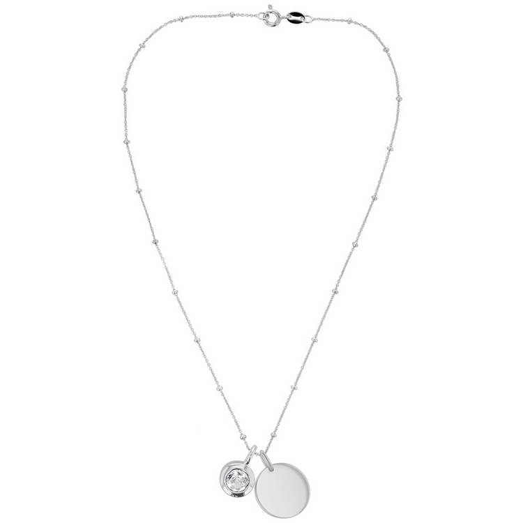 Revere pendant April birthstone 46cm - British product
