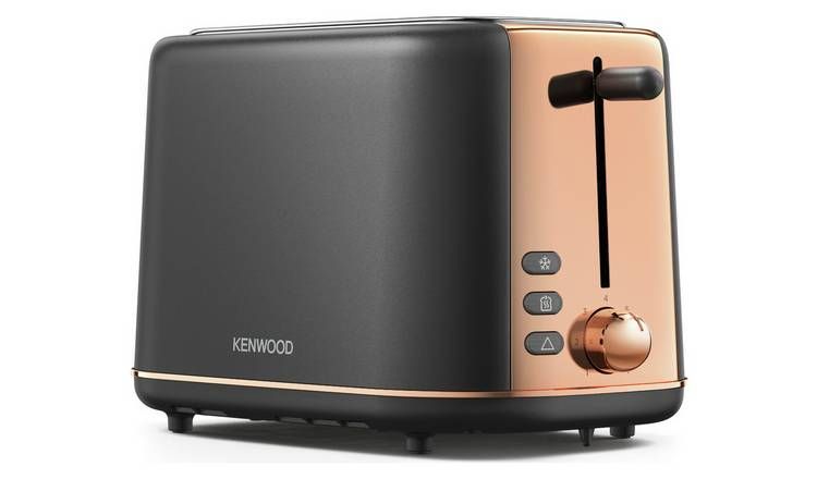 Kenwood TCP05.C0DG Abbey Lux 2 Slot Toaster - Dark Grey/Gold GOODS Argos