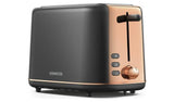 Kenwood TCP05.C0DG Abbey Lux 2 Slot Toaster - Dark Grey/Gold GOODS Argos