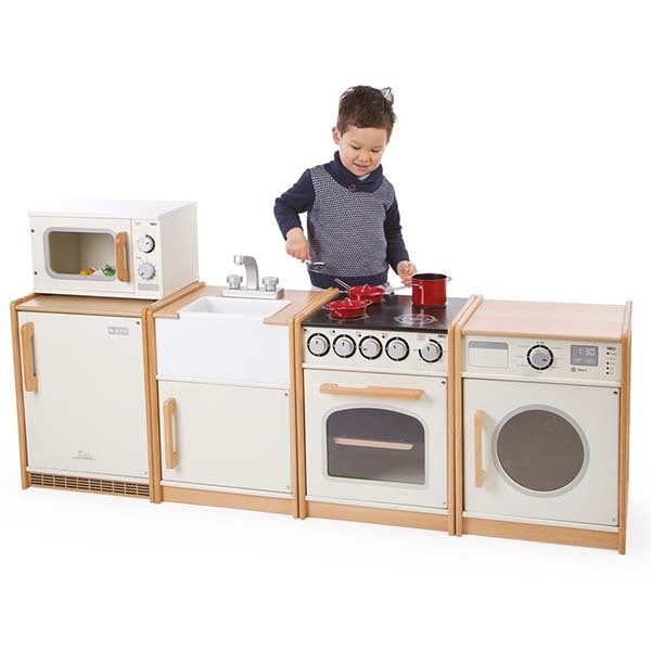 Tidlo Wooden Education Washing Machine Toy