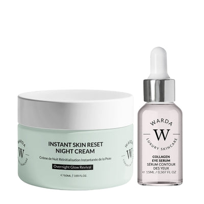 Superdrug Warda Luxury Skincare Luminous Nights Set- Buy online at McGrocer