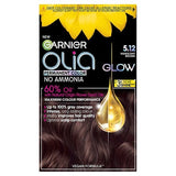 Garnier Olia Glow Permanent Hair Dye Iridescent Brown 5.12 GOODS Superdrug   