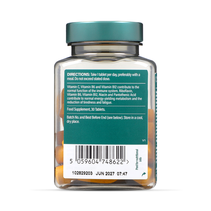 Holland & Barrett B Complex Tablet 30 count, UK version