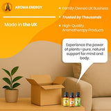 Aroma Energy rose geranium essential oil 10ml - British product