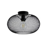 Habitat Tumba mesh flush ceiling light black 32cm (British brand)
