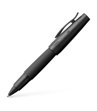 Anodised Aluminium Rollerball Pen with Chrome-Plated Cap and Tip