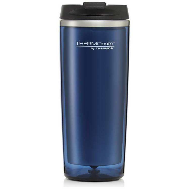 Thermocafe Pack of 2 Midnight Blue Travel Mugs - 350ml