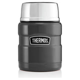 Thermos food flask gun metal 470ml (British brand)