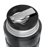 Thermos food flask gun metal 470ml (British brand)