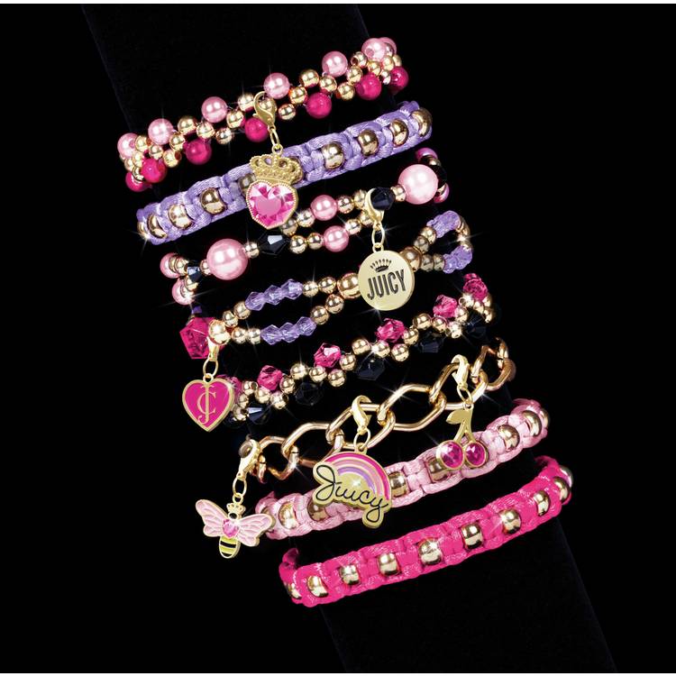 Make It Real Juicy Couture Glamour Box jewellery making set - British product