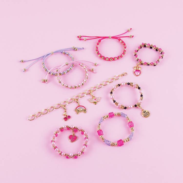 Make It Real Juicy Couture Glamour Box jewellery making set - British product