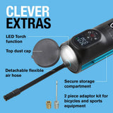 Ring RTC2000 cordless handheld tyre inflator digital display, UK version