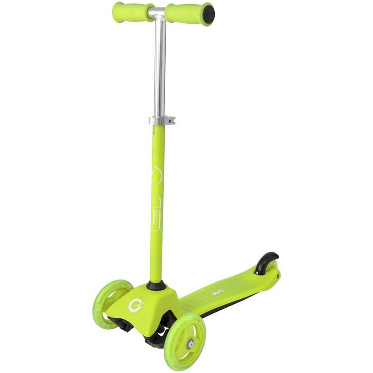 EVO Mini Cruiser 3 wheel scooter lime - British product
