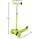 EVO Mini Cruiser 3 wheel scooter lime - British product