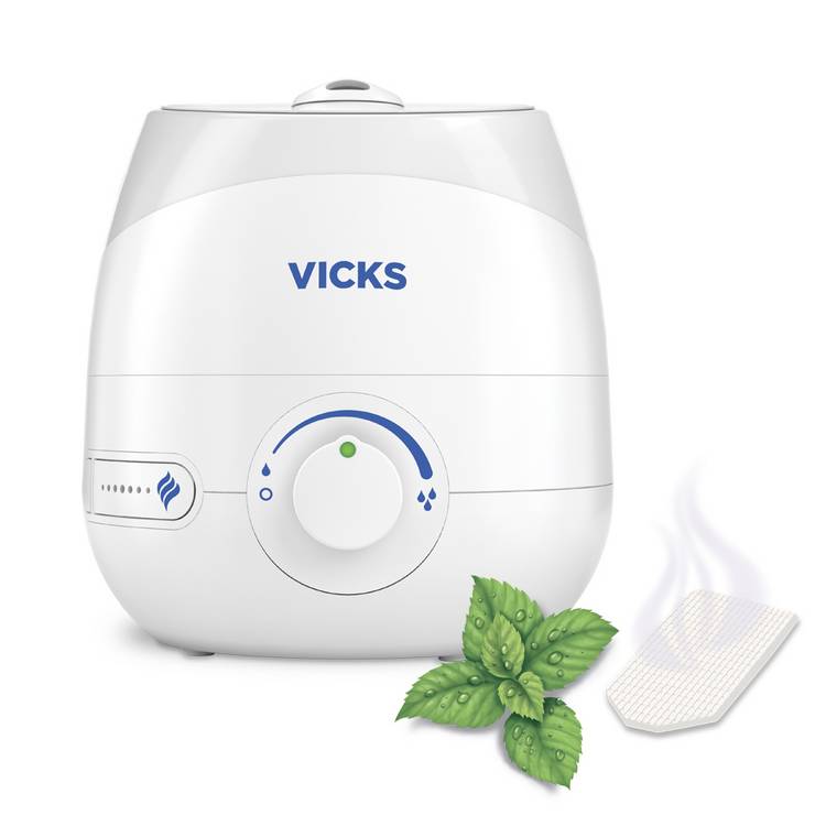 Vicks mini cool mist ultrasonic humidifier 1.8L, UK version