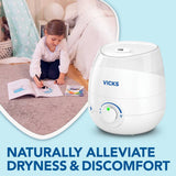 Vicks mini cool mist ultrasonic humidifier 1.8L, UK version