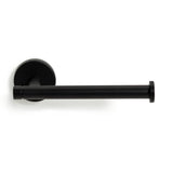 Home metal toilet roll holder matt black, UK version