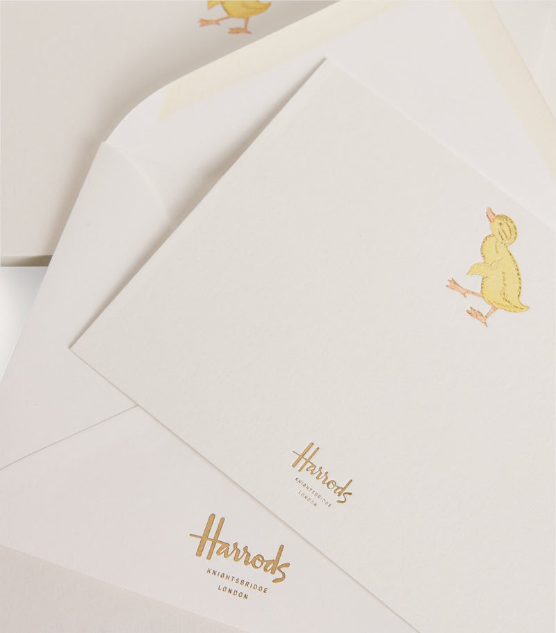 Harrods duck cards pack of 10, UK version