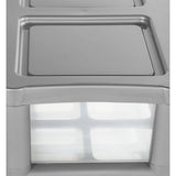 Argos Home plastic storage drawers silver - British product