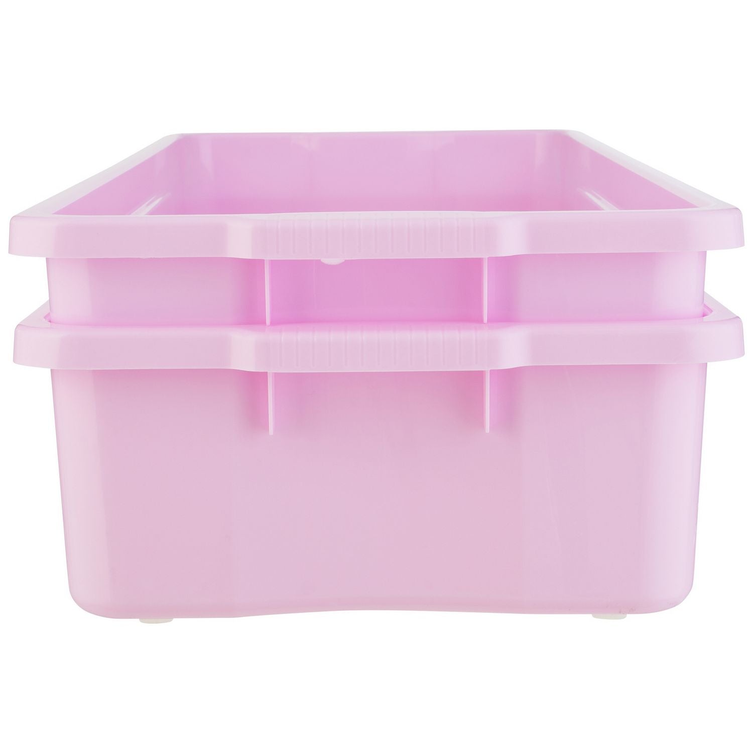 Argos Home underbed storage boxes pink 2x45L, UK version