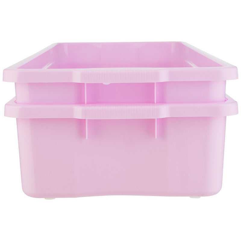 Argos Home underbed storage boxes pink 2x45L, UK version
