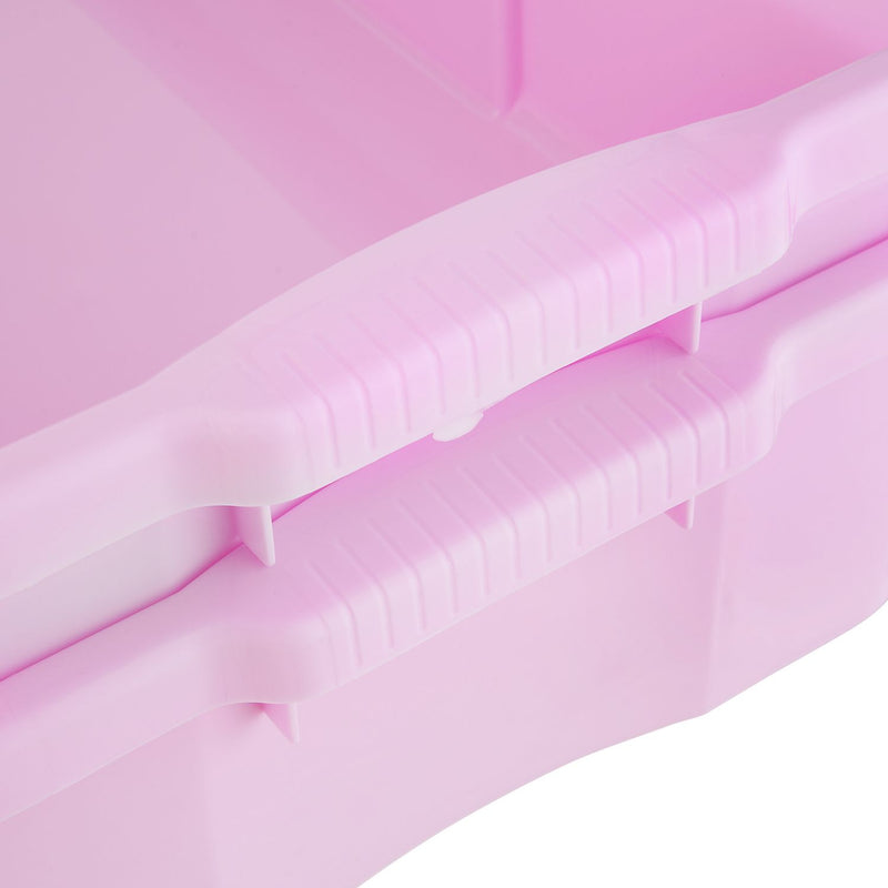 Argos Home underbed storage boxes pink 2x45L, UK version