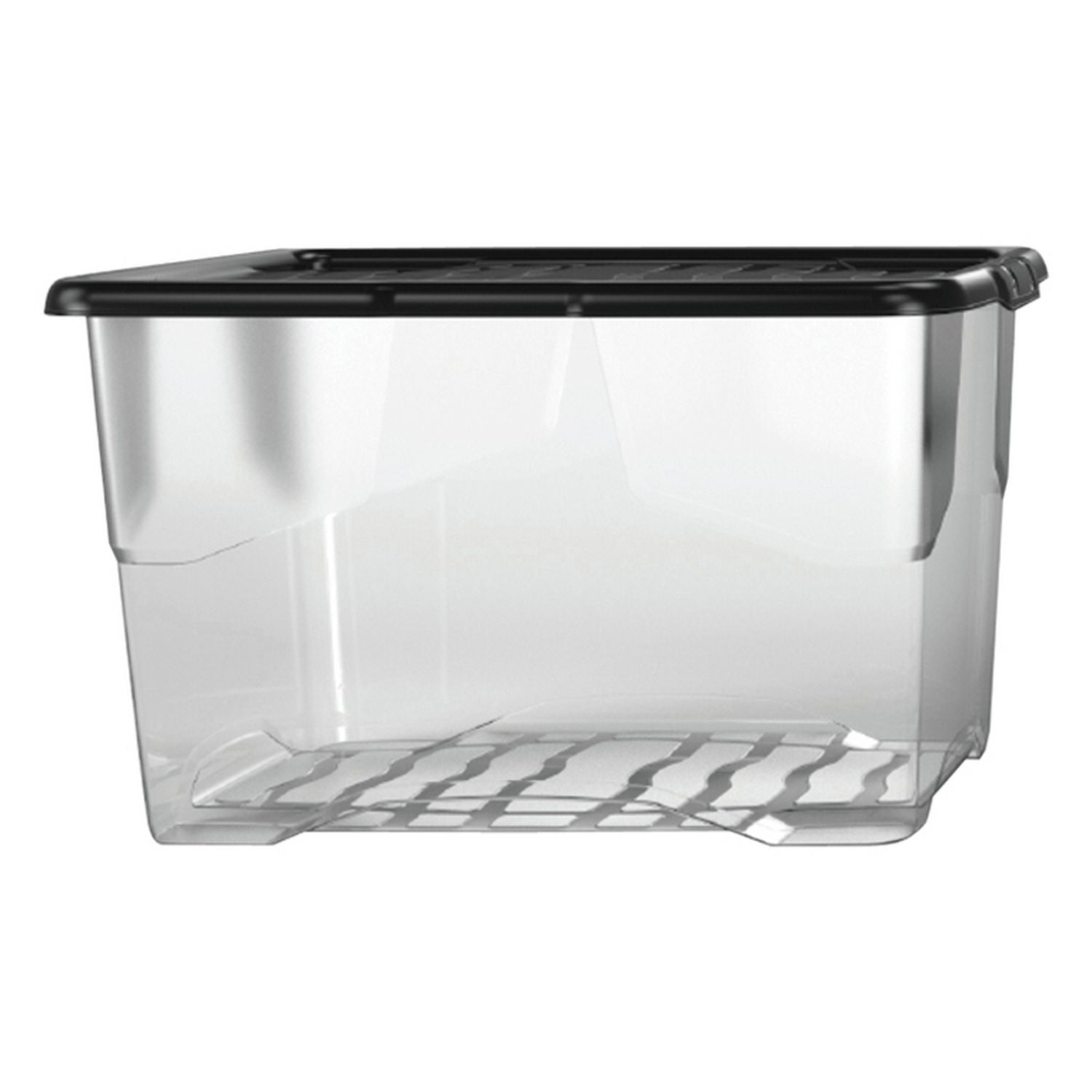 Strata Curve 24L clear plastic storage boxes set, imported from the UK