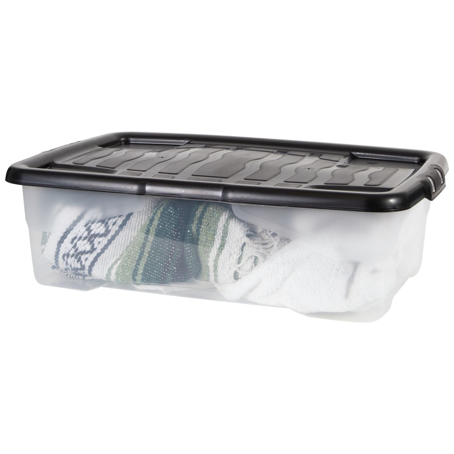Strata Curve 30L plastic storage boxes, UK version