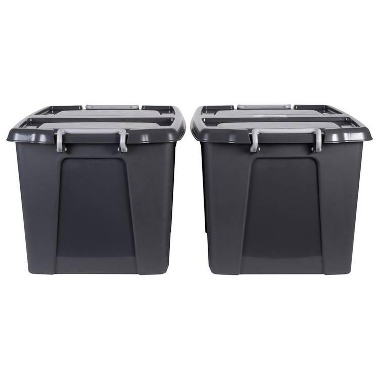 Strata Smart storage boxes 2x40L - British product