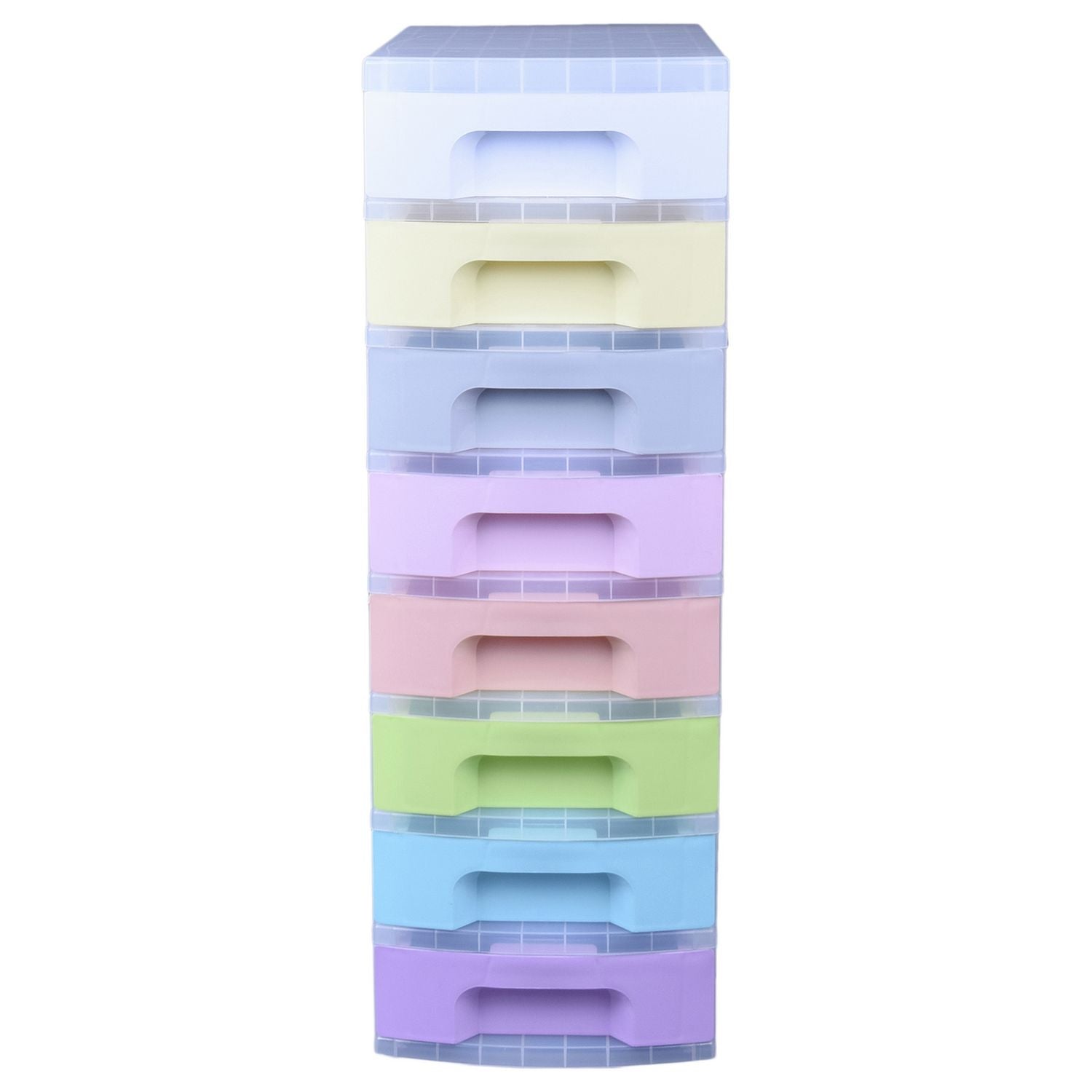 Really Useful pastel plastic 8 drawer storage unit (British brand)