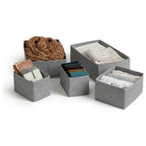 Habitat drawer storage set grey 5 piece, imported from the UK