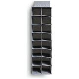 Argos Home grey hanging shoe storage 16 cubes - British product