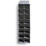 Argos Home grey hanging shoe storage 16 cubes - British product