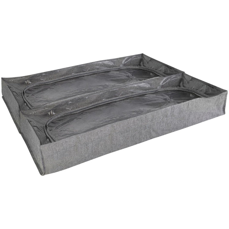 Argos Home underbed storage bags pack of 2 grey, UK version