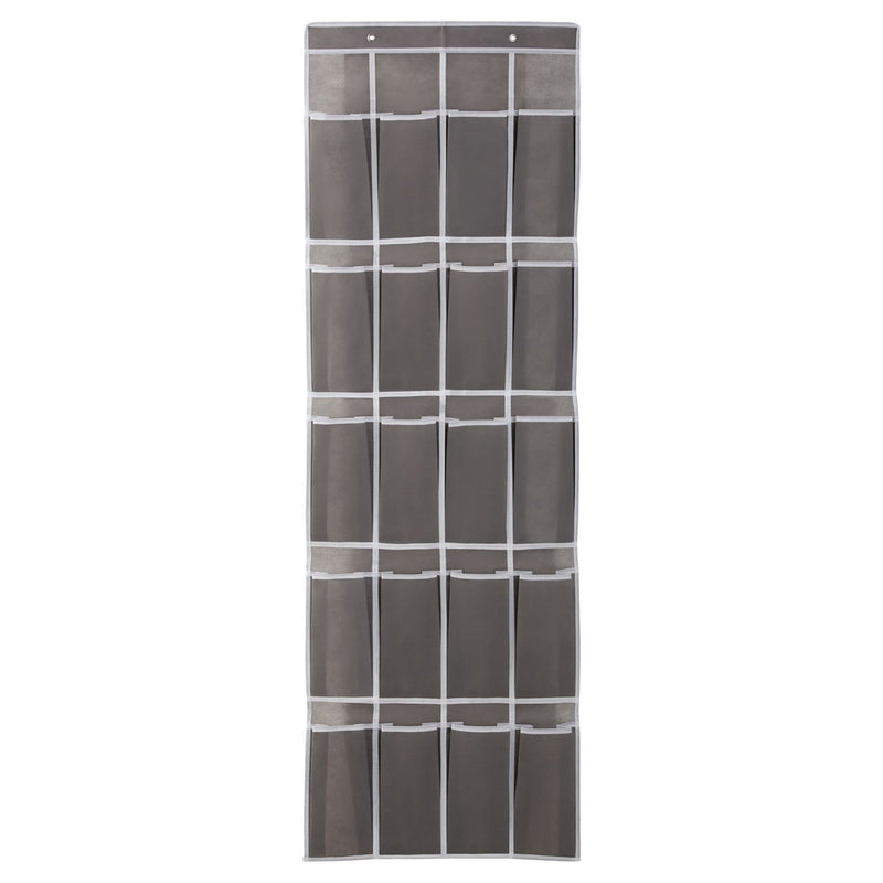 Argos Home overdoor shoe storage grey white 20 pockets, imported from the UK