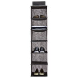 Argos Home hanging storage 6 shelf grey and white - British product