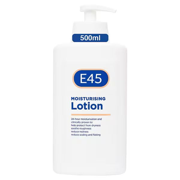 E45 Moisturiser Body Lotion for Dry & Sensitive Skin 1L