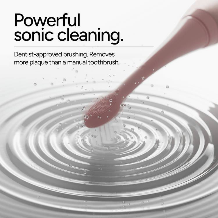 Ordo Sonic+ pink electric toothbrush (British brand)