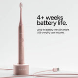 Ordo Sonic+ pink electric toothbrush (British brand)