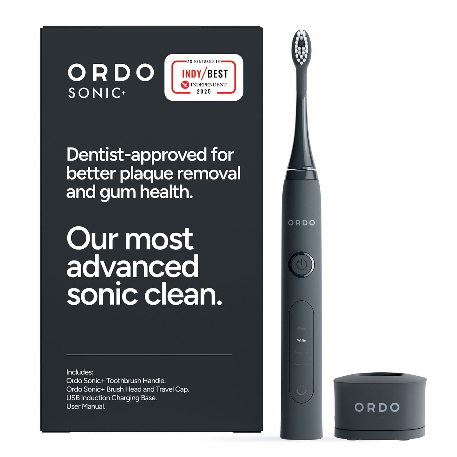 Ordo Sonic+ electric toothbrush grey, UK version