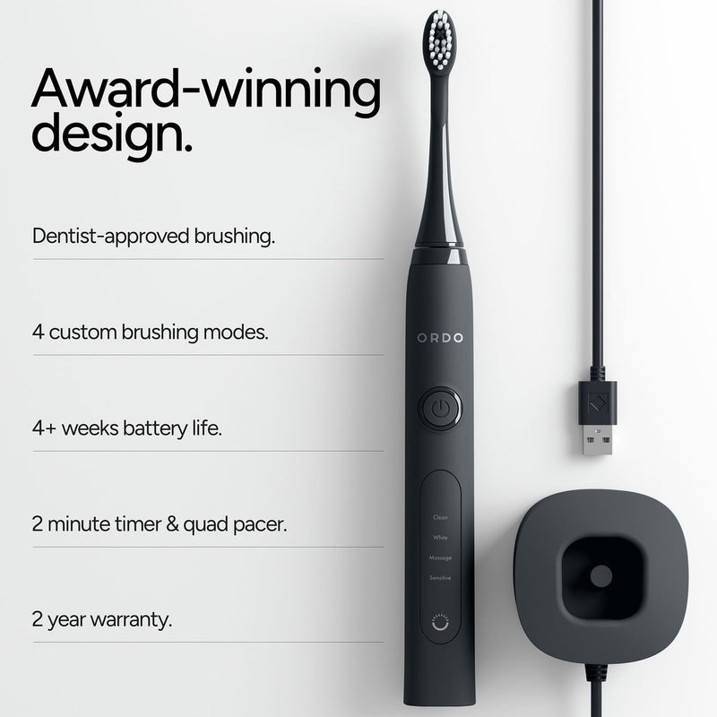 Ordo Sonic+ electric toothbrush grey, UK version