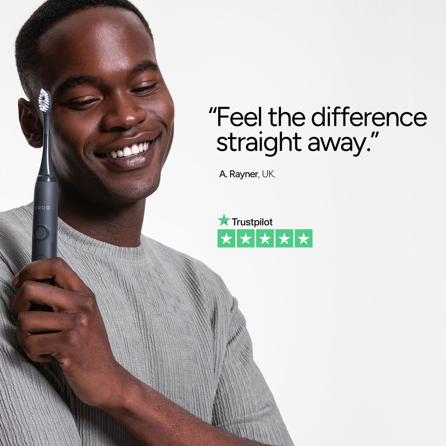 Ordo Sonic+ electric toothbrush grey, UK version