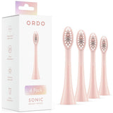 Ordo electric toothbrush heads rose gold 4 pack, UK version
