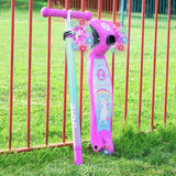 Zinc Safari Unicorn Light Up 3 Wheel Scooter - British product