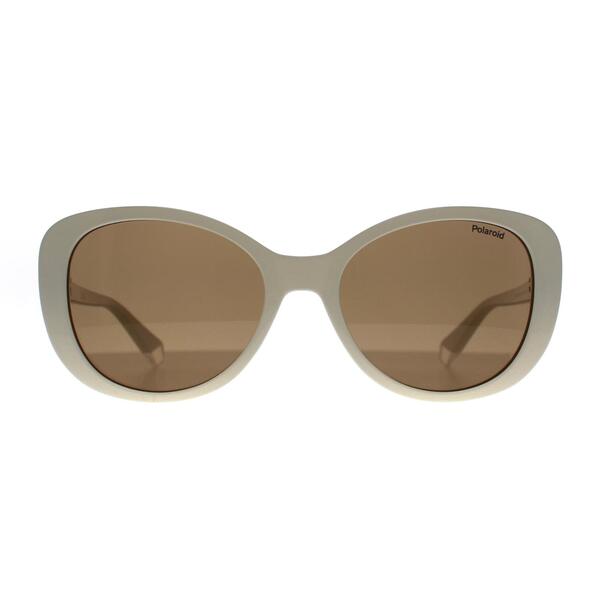 Polaroid women's sunglasses white polarized PLD 4154, UK version