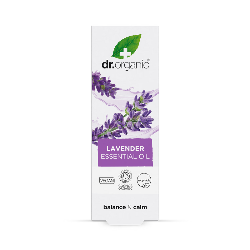 Dr Organic lavender pure essential oil 10ml - British product