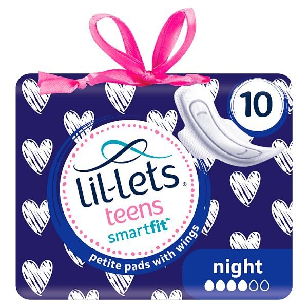 Lil-Lets teens Ultra Towels Night x 10 GOODS Superdrug   