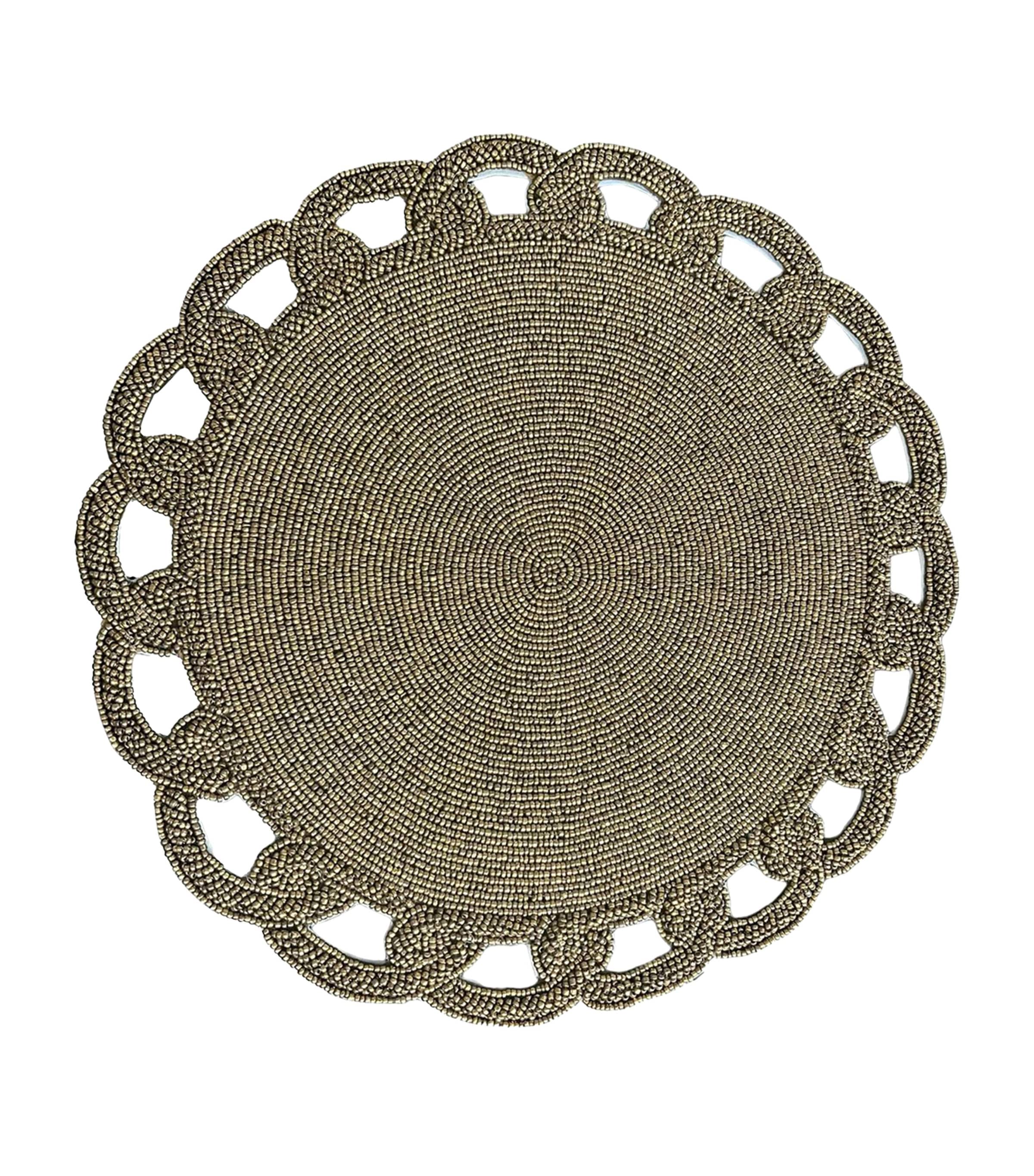 Les Ottomans beaded placemat 40cm, UK version